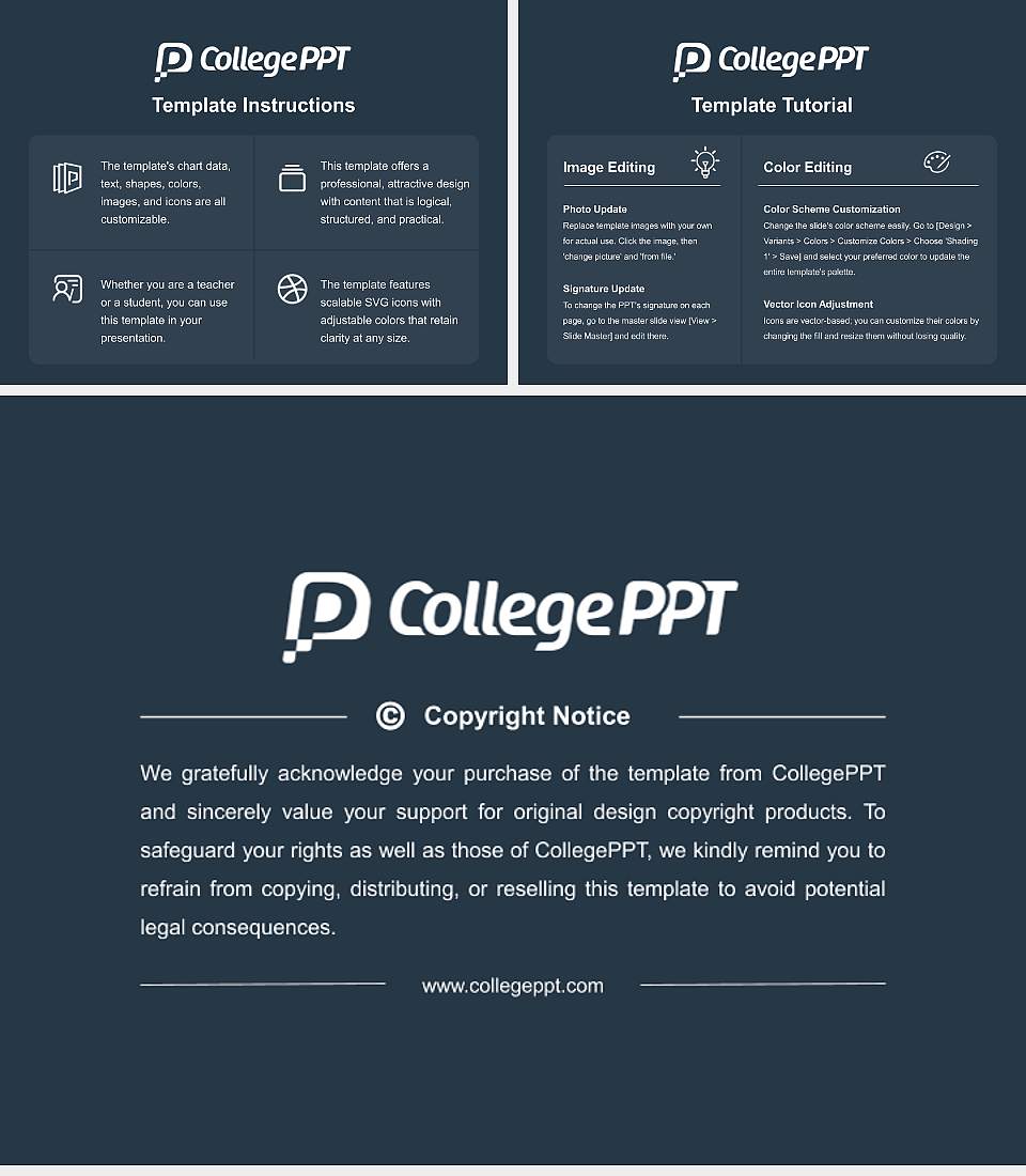 University of North Texas Health Science Center Academic Presentation/Research Findings Report PPT Template4:3 ratio PPT effect preview image5