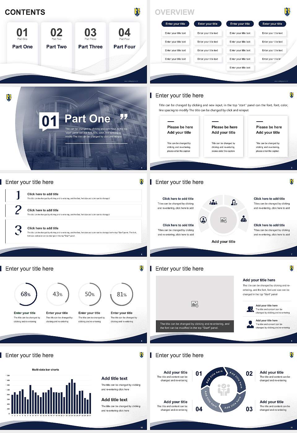 University of North Carolina at Greensboro Lecture Sharing and Networking Event PPT Template16:9 ratio PPT effect preview image2
