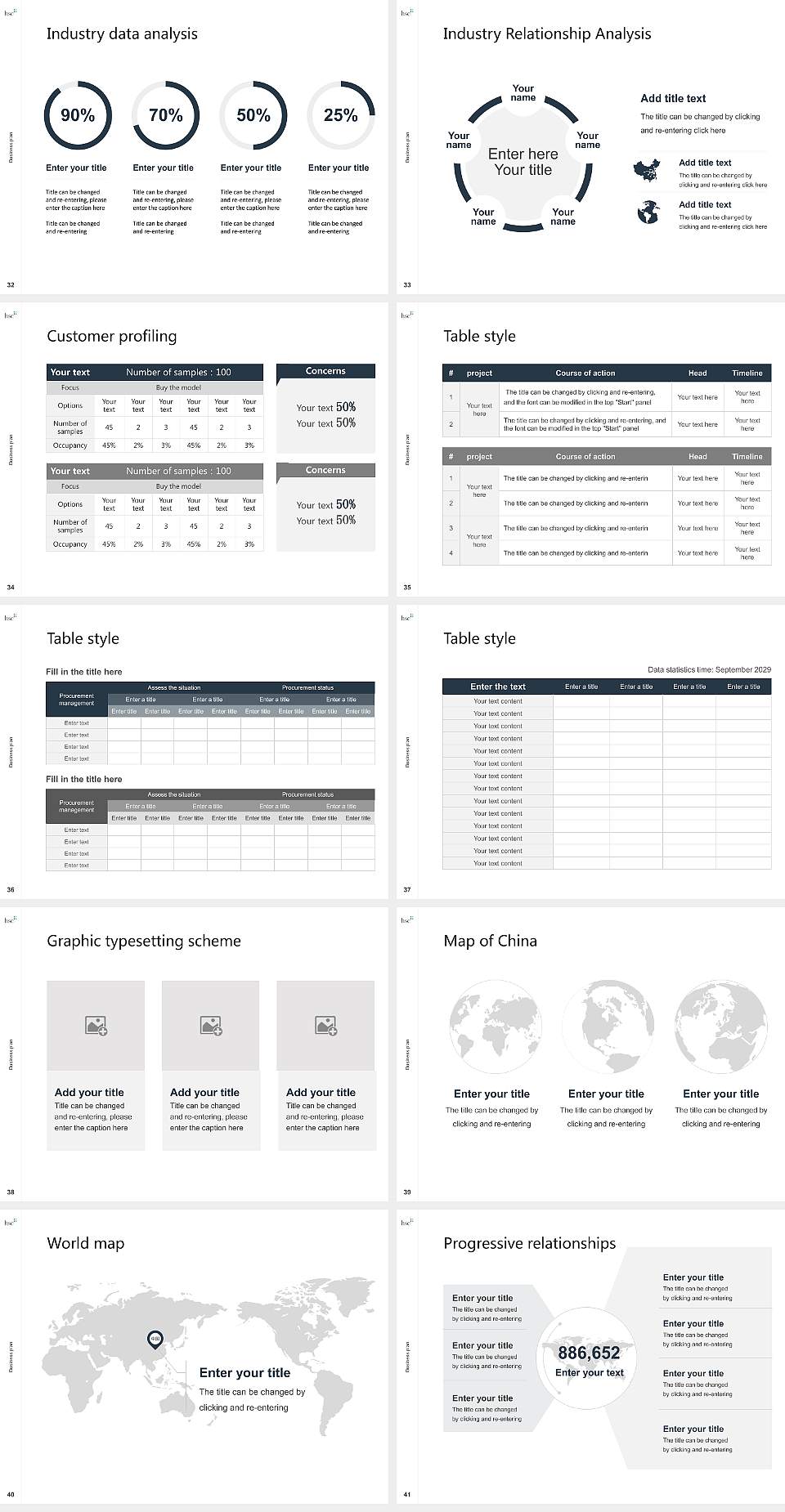 University of North Texas Health Science Center Competition/Entrepreneurship Contest PPT Template4:3 ratio PPT effect preview image5