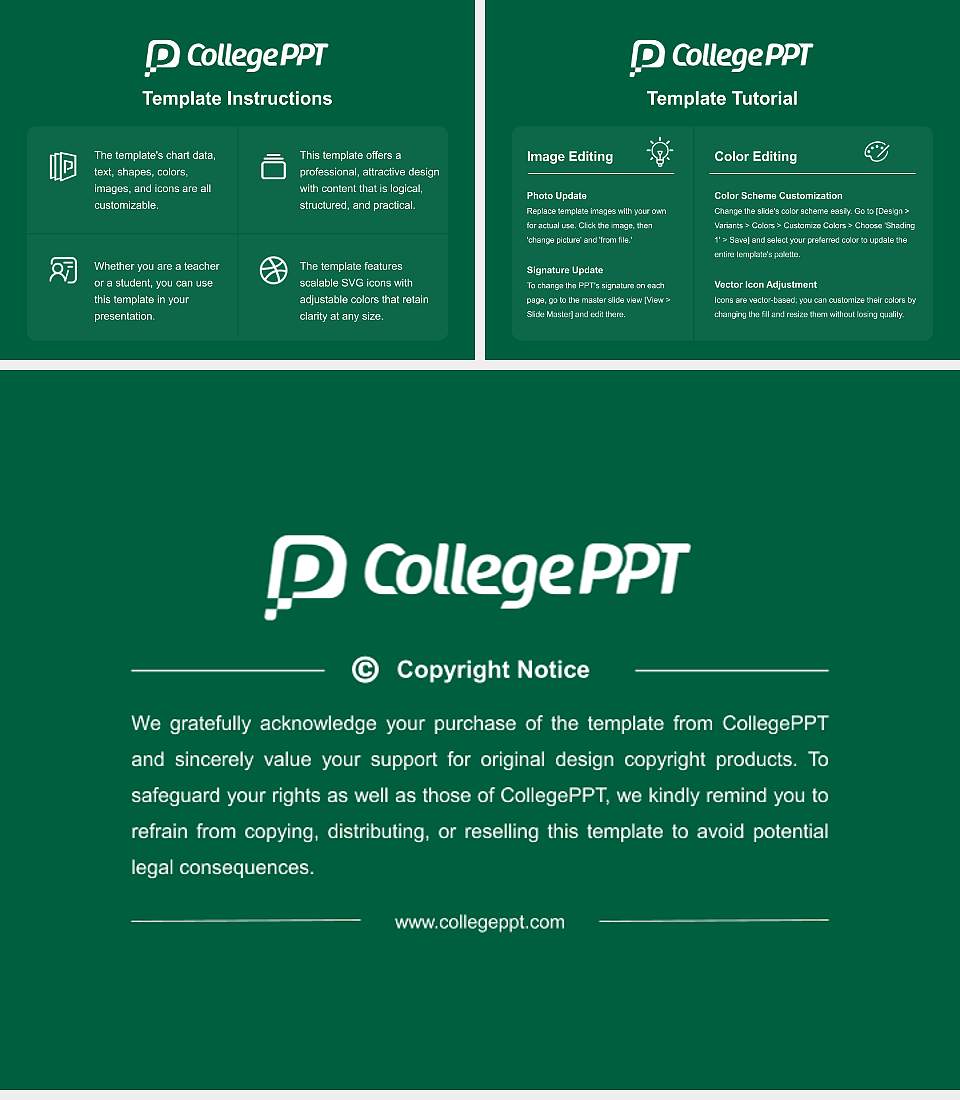 University of Mount Olive Course/Courseware Creation PPT Template4:3 ratio PPT effect preview image5