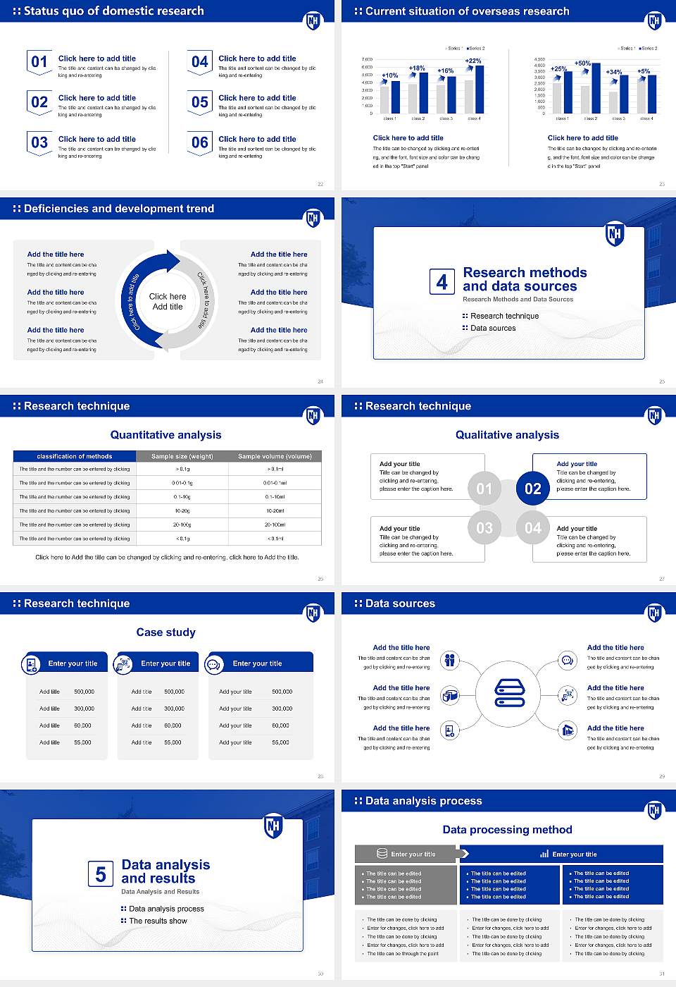 University of New Hampshire at Manchester Graduation Thesis Defense PPT Template16:9 ratio PPT effect preview image4