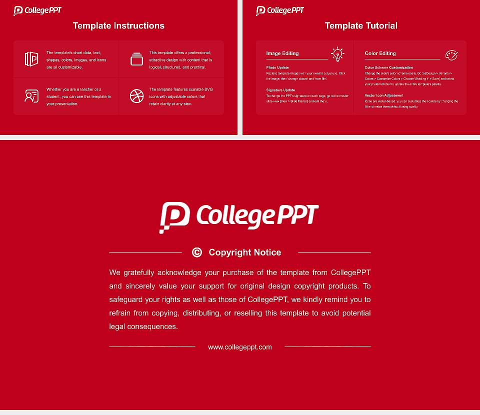 Southwestern Indian Polytechnic Institute Course/Courseware Creation PPT Template16:9 ratio PPT effect preview image5