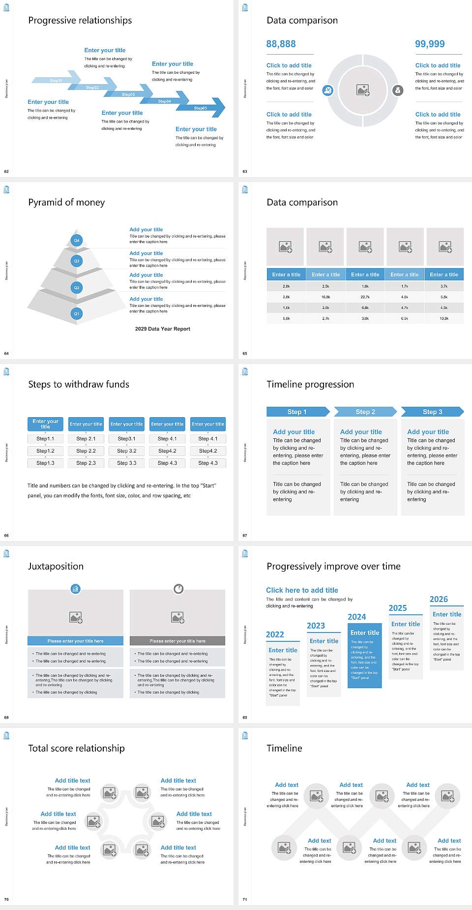 University of North Carolina at Chapel Hill Competition/Entrepreneurship Contest PPT Template4:3 ratio PPT effect preview image8