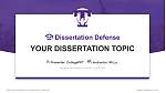 田纳西理工大学论文答辩PPT模板