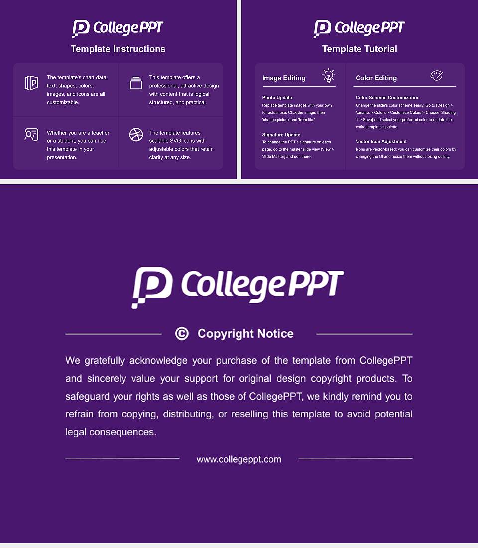 University of Montevallo Course/Courseware Creation PPT Template4:3 ratio PPT effect preview image5