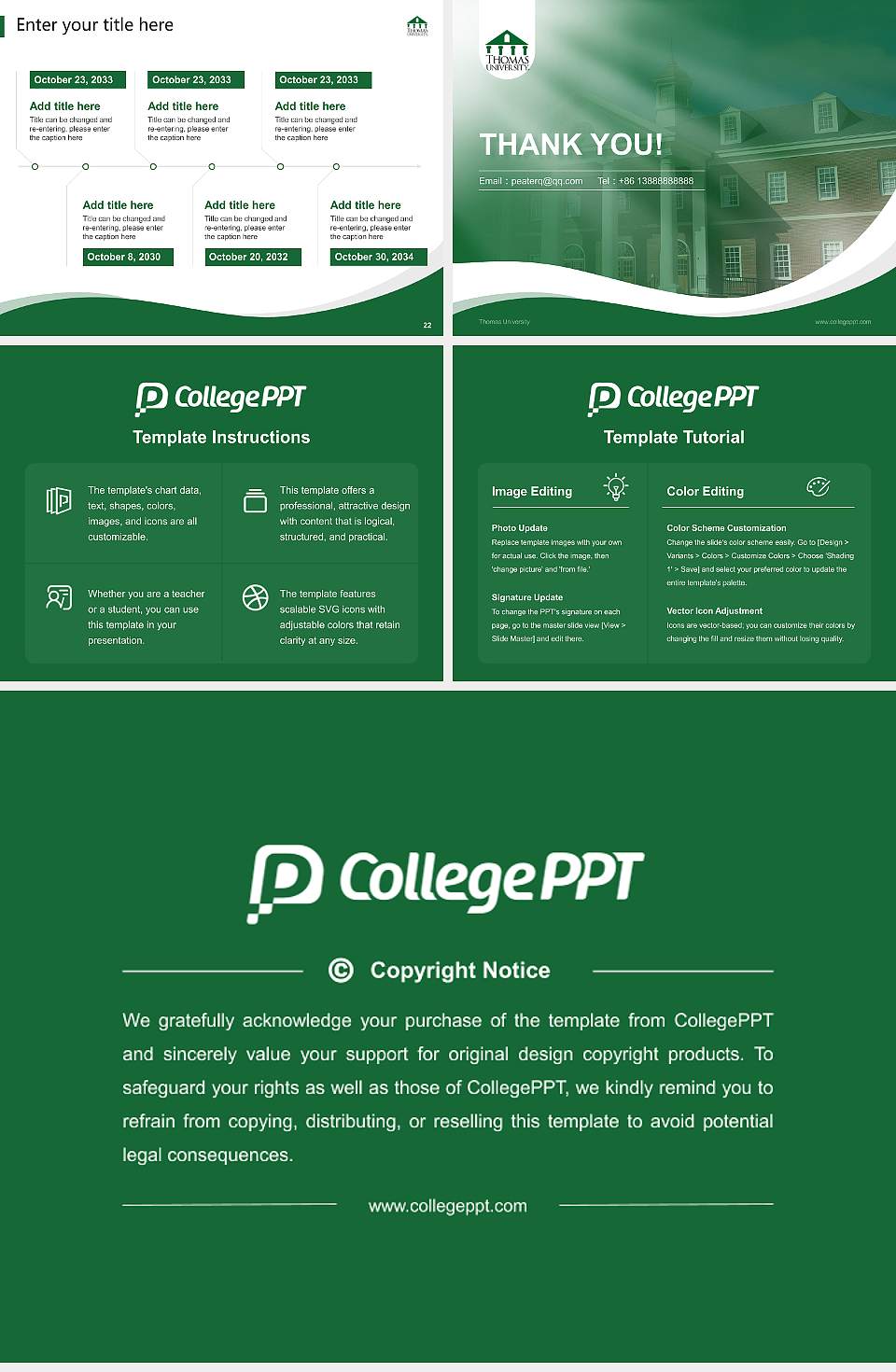 Thomas University Lecture Sharing and Networking Event PPT Template4:3 ratio PPT effect preview image4
