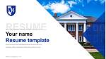 University of New Hampshire-Franklin Pierce School of Law이력서PPT 템플릿