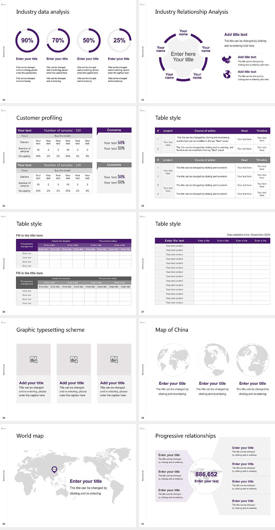 University of Montevallo Competition/Entrepreneurship Contest PPT Template4:3 ratio PPT effect preview image5
