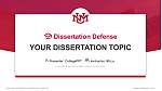 University of New Mexico-Main Campus Disputation Powerpoint Vorlage