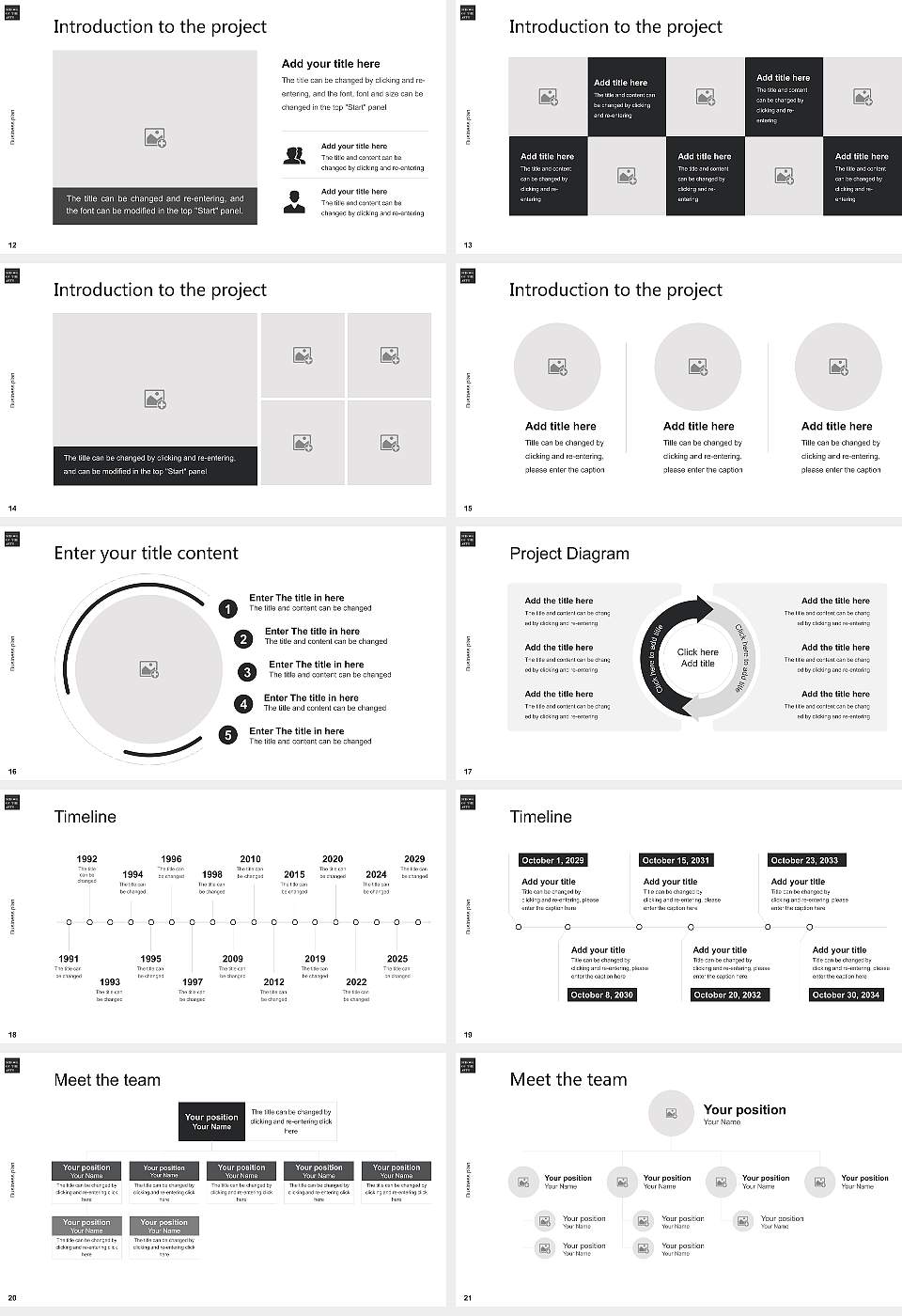 University of North Carolina School of the Arts Competition/Entrepreneurship Contest PPT Template16:9 ratio PPT effect preview image3
