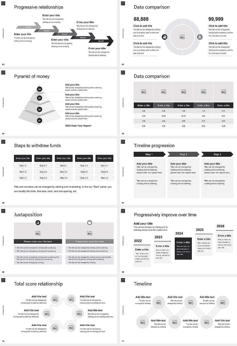 University of North Carolina School of the Arts Competition/Entrepreneurship Contest PPT Template16:9 ratio PPT effect preview image8