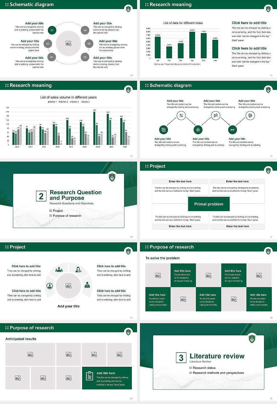 University of Mount Olive Graduation Thesis Defense PPT Template16:9 ratio PPT effect preview image3