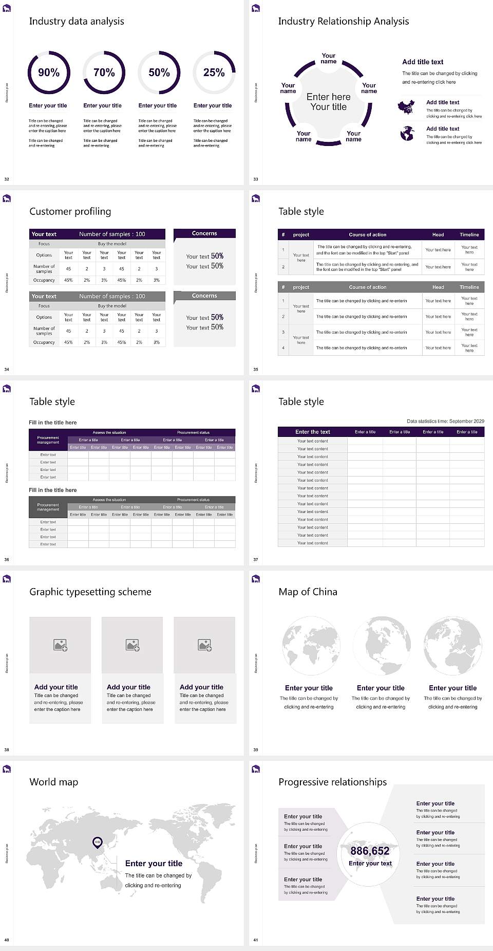 University of North Alabama Competition/Entrepreneurship Contest PPT Template4:3 ratio PPT effect preview image5