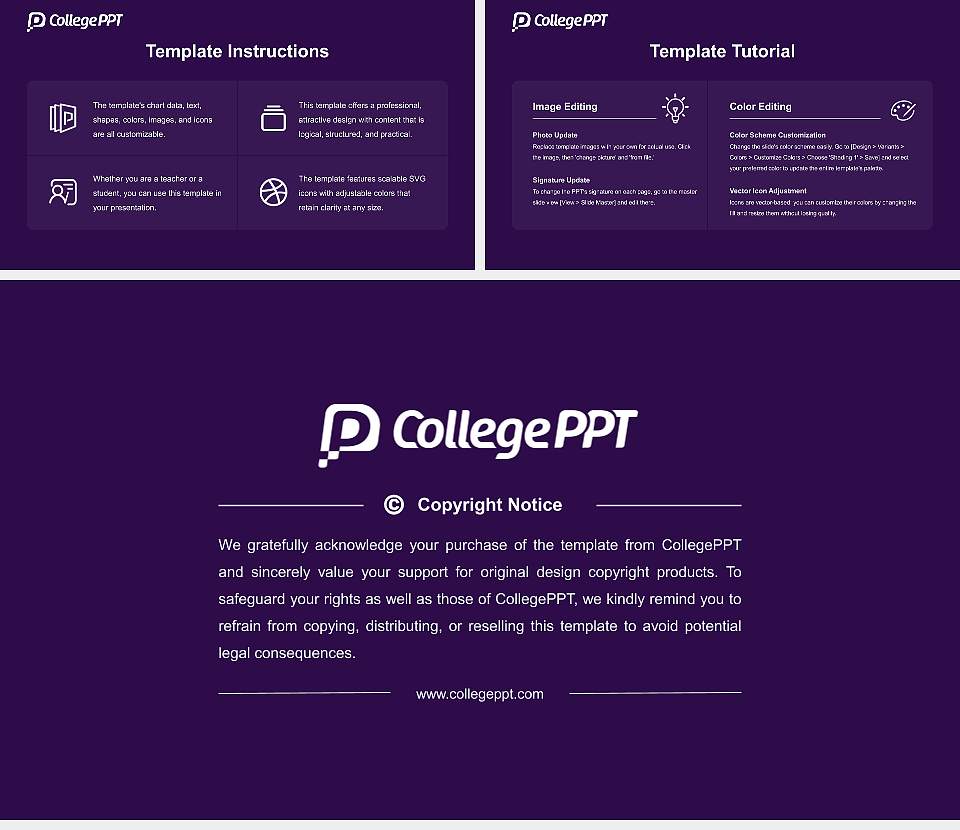 University of North Alabama Course/Courseware Creation PPT Template16:9 ratio PPT effect preview image5