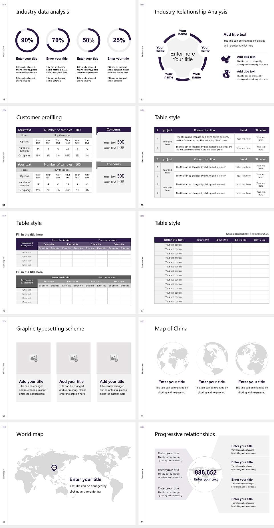 University of Mount Union Competition/Entrepreneurship Contest PPT Template4:3 ratio PPT effect preview image5