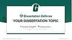 University of North Carolina at Charlotte Disputation Powerpoint Vorlage