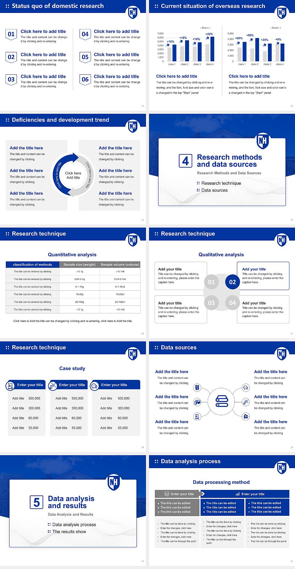 University of New Hampshire-Franklin Pierce School of Law Graduation Thesis Defense PPT Template4:3 ratio PPT effect preview image4