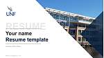 University of North Florida सीवी PPT टेम्पलेट