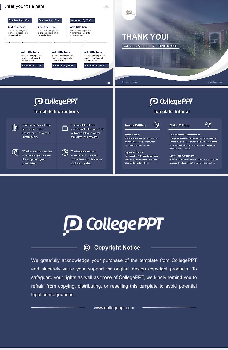 Sh’or Yoshuv Institute Lecture Sharing and Networking Event PPT Template4:3 ratio PPT effect preview image4
