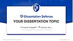 University of New Hampshire-Franklin Pierce School of Law학위 논문 방어PPT 템플릿