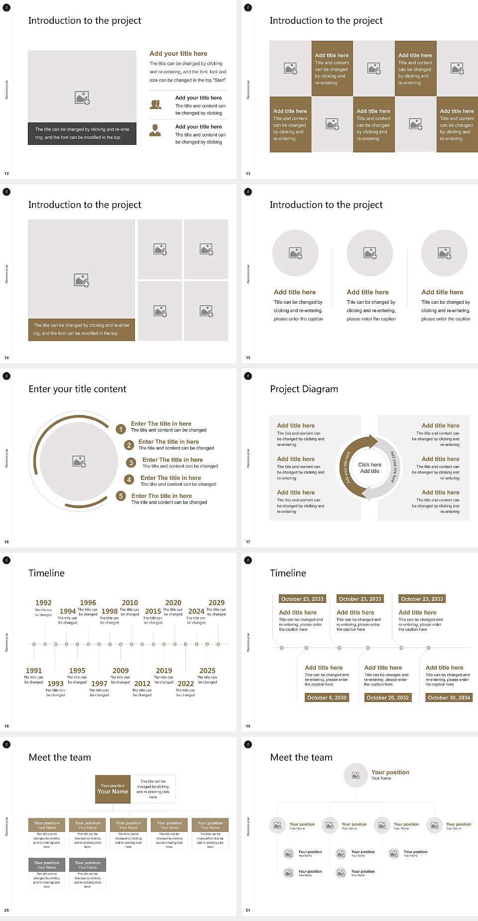 University of North Carolina at Pembroke Competition/Entrepreneurship Contest PPT Template4:3 ratio PPT effect preview image3
