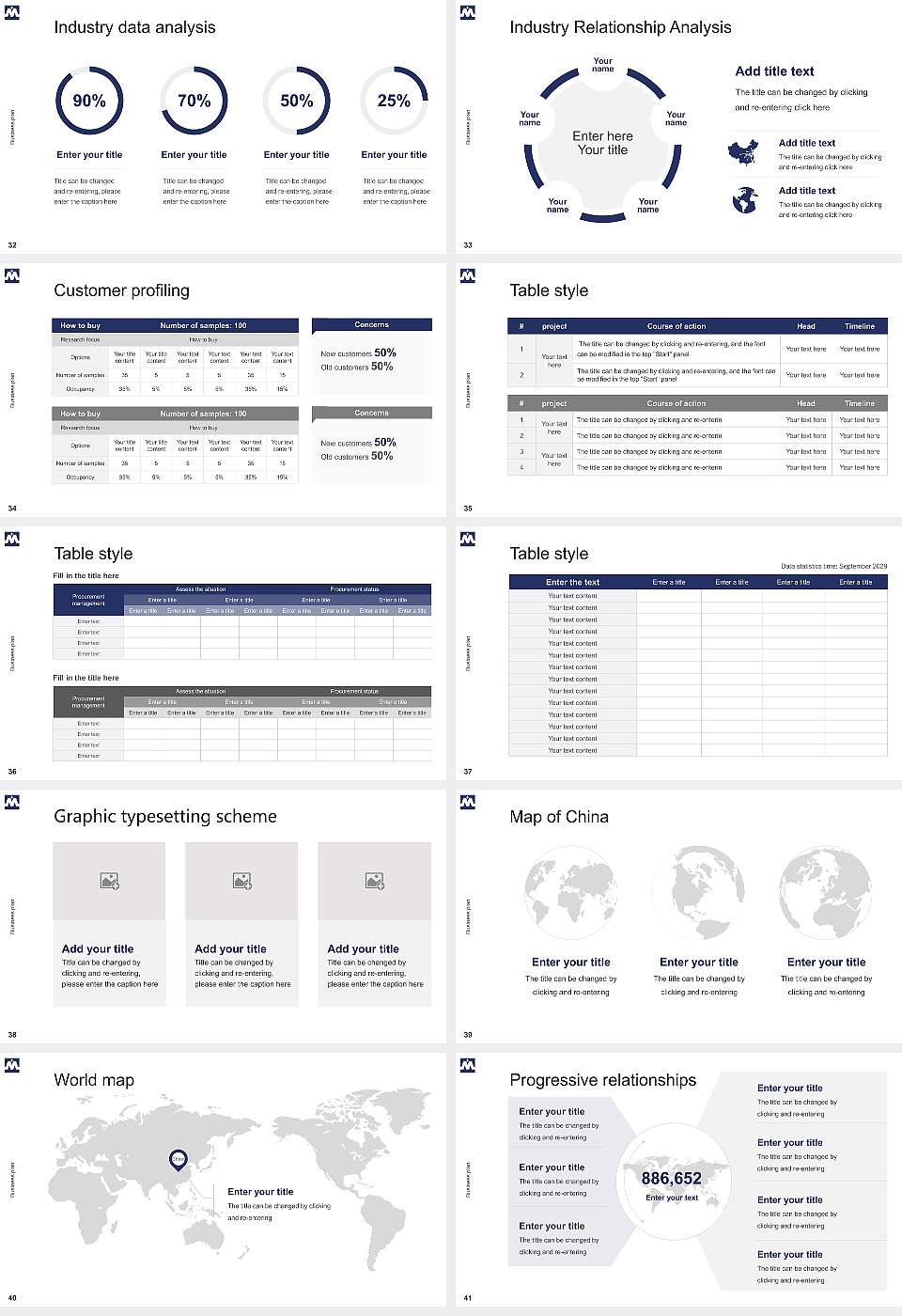 University of Mary Competition/Entrepreneurship Contest PPT Template16:9 ratio PPT effect preview image5