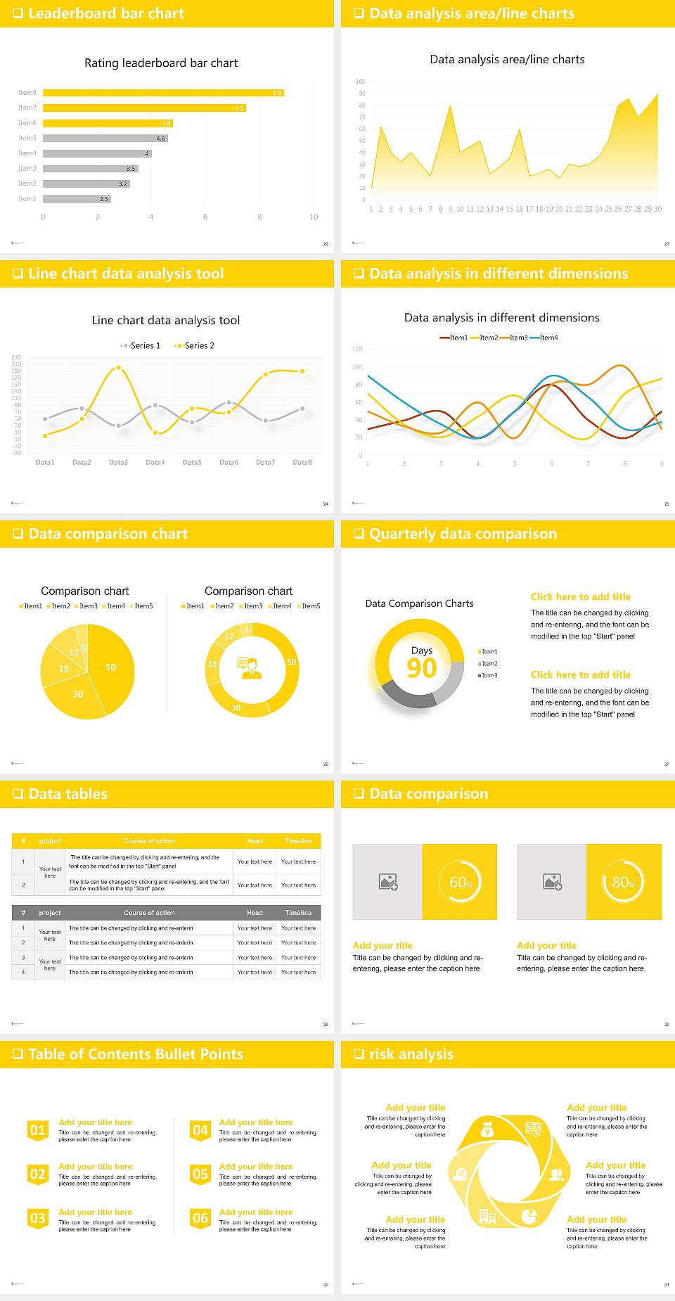 University of Maryland, Baltimore General Purpose PPT Template4:3 ratio PPT effect preview image4