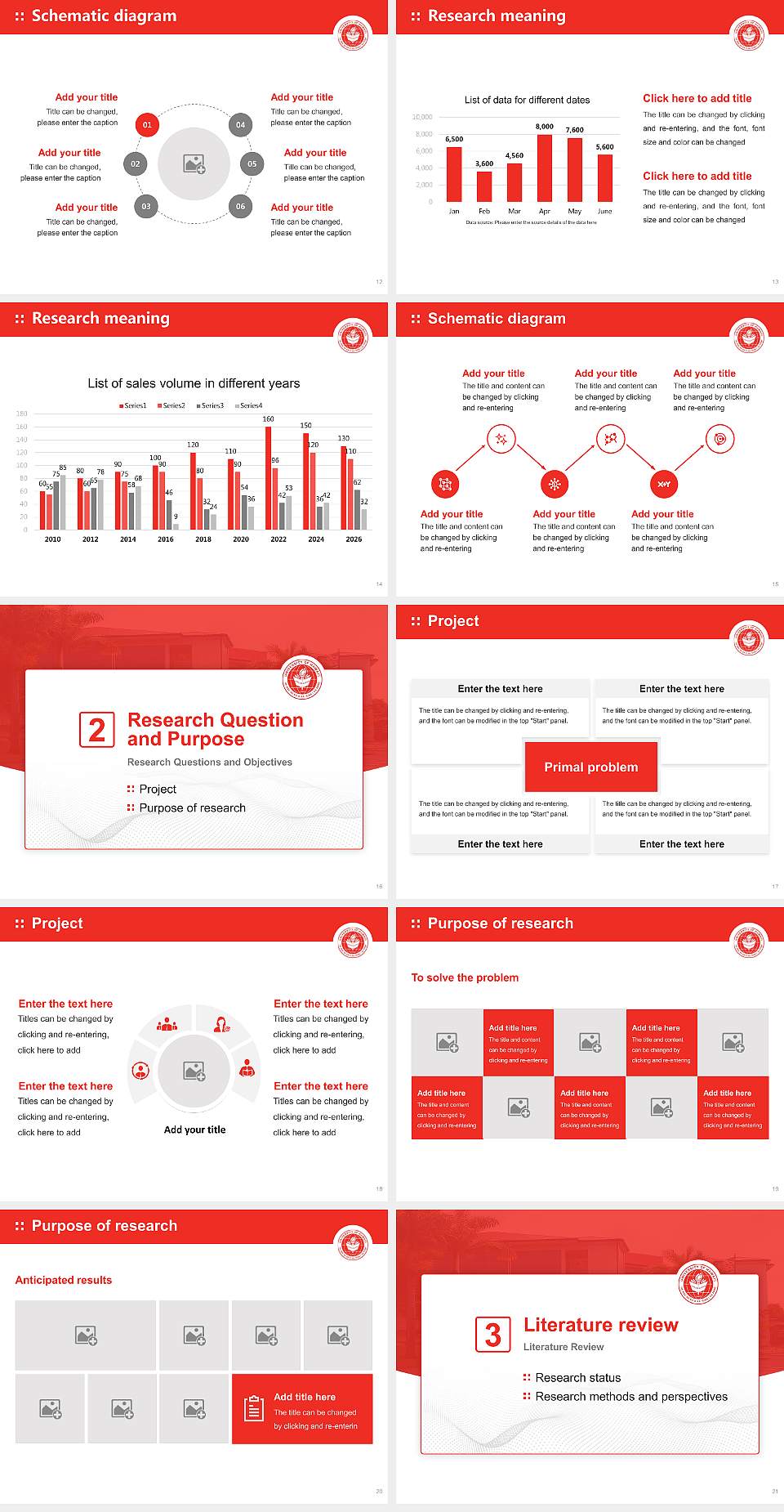 University of Hawaii at Hilo Graduation Thesis Defense PPT Template4:3 ratio PPT effect preview image3