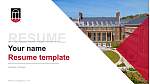 University of Georgia Resume PPT Template