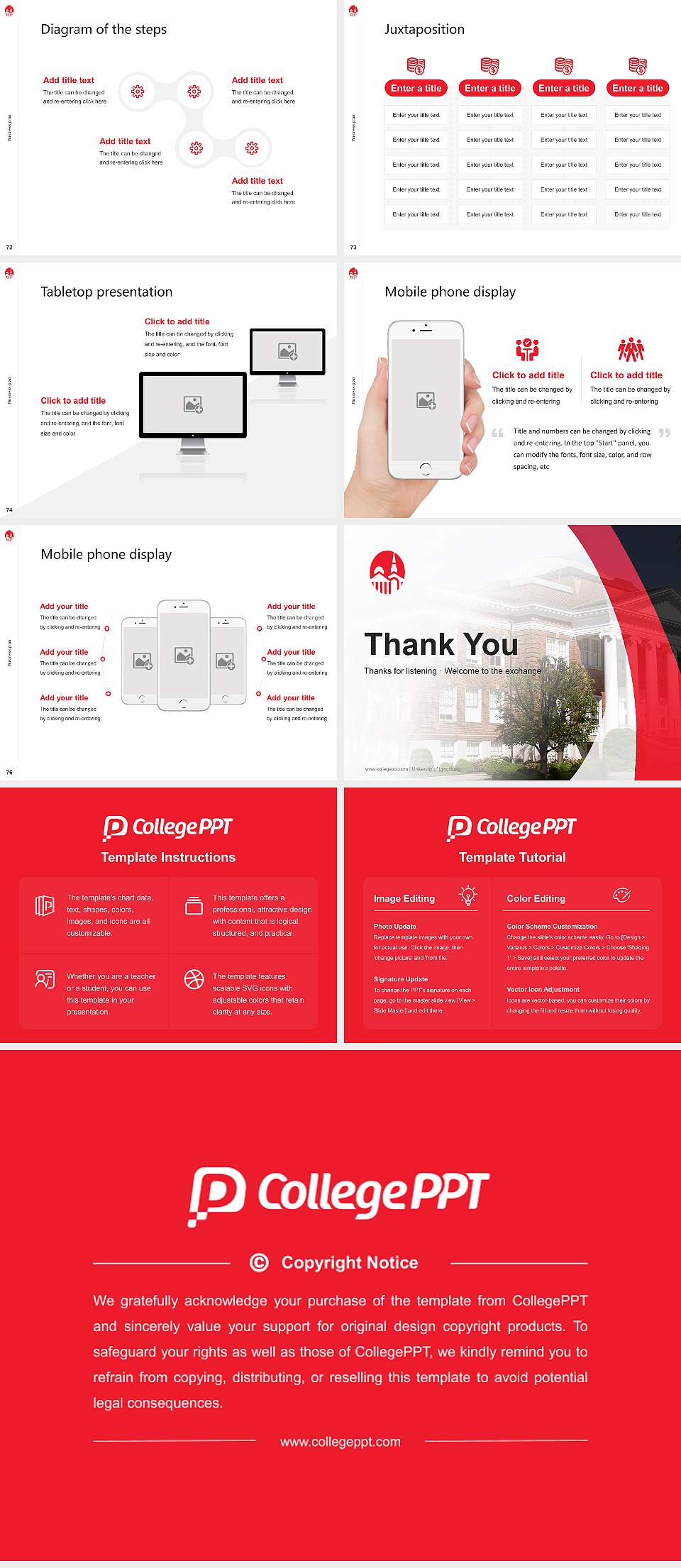 University of Lynchburg Competition/Entrepreneurship Contest PPT Template4:3 ratio PPT effect preview image9