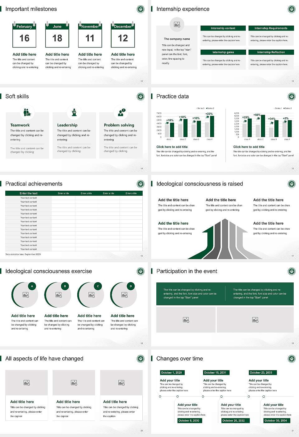 University of Hawaii at Manoa National Scholarship Defense PPT Template16:9 ratio PPT effect preview image3