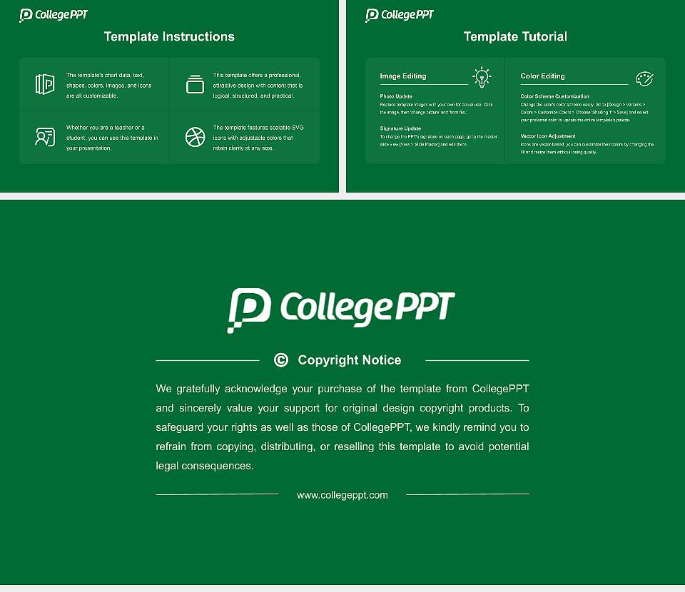 University of Guam Course/Courseware Creation PPT Template16:9 ratio PPT effect preview image5