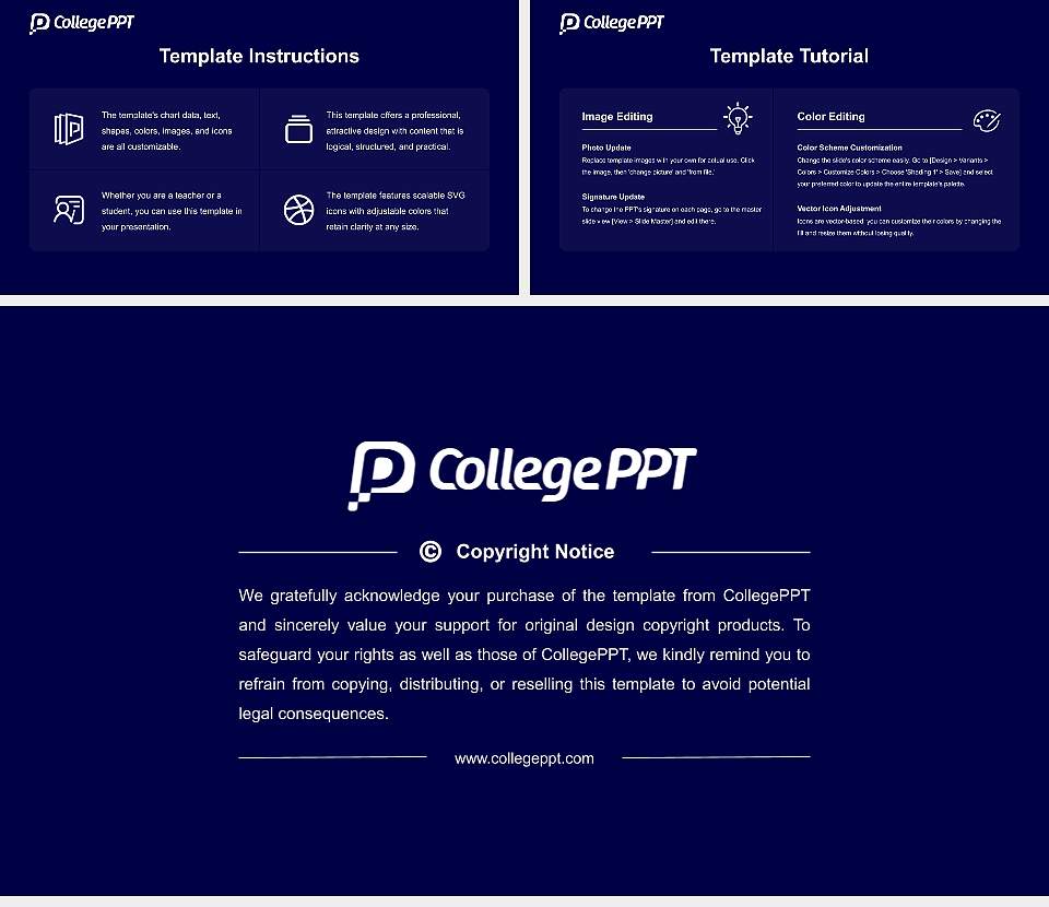 University of East-West Medicine Academic Presentation/Research Findings Report PPT Template16:9 ratio PPT effect preview image5