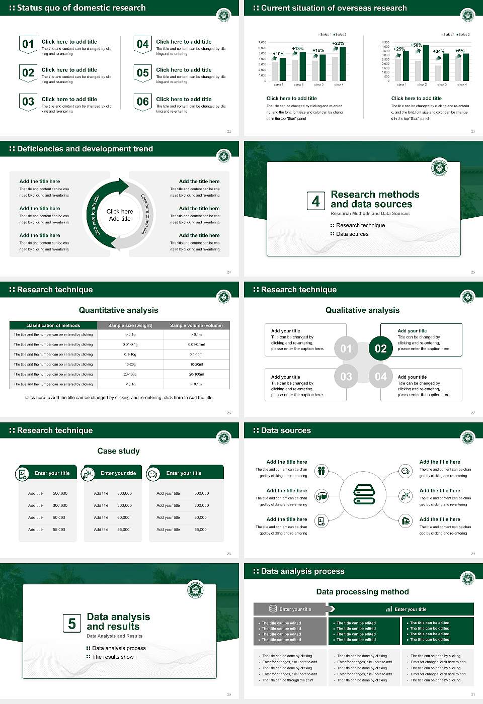 University of Hawaii at Manoa Graduation Thesis Defense PPT Template16:9 ratio PPT effect preview image4