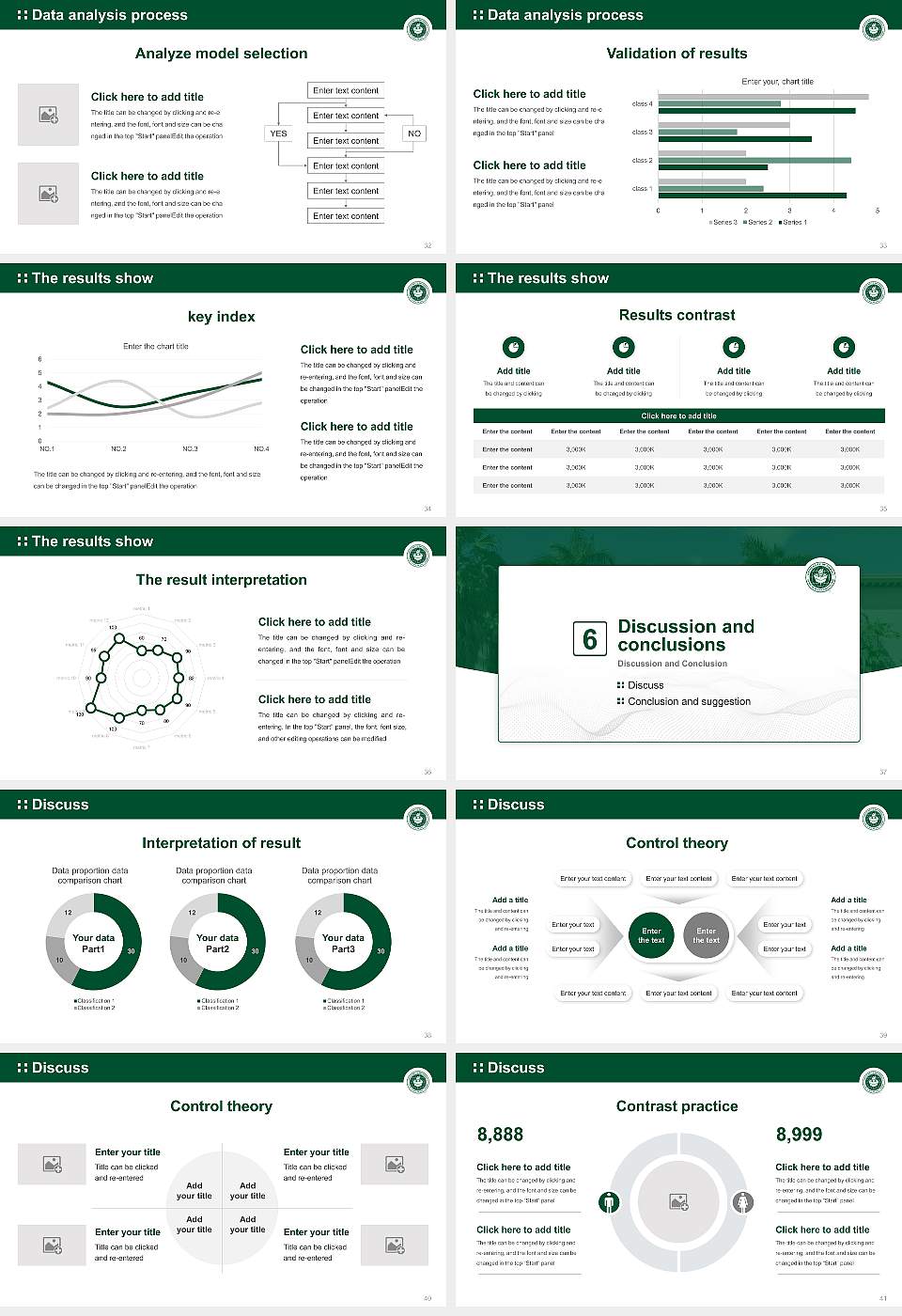 University of Hawaii at Manoa Graduation Thesis Defense PPT Template16:9 ratio PPT effect preview image5