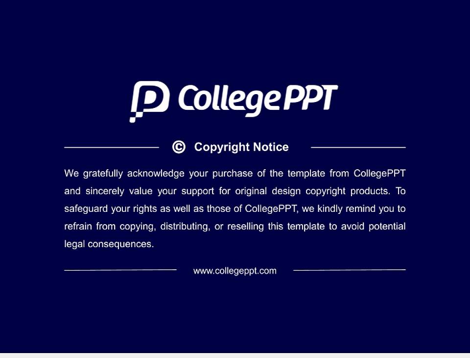 University of East-West Medicine Resume PPT Template4:3 ratio PPT effect preview image5