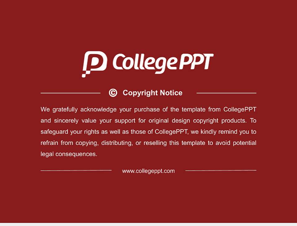 University of Massachusetts-Amherst Resume PPT Template4:3 ratio PPT effect preview image5
