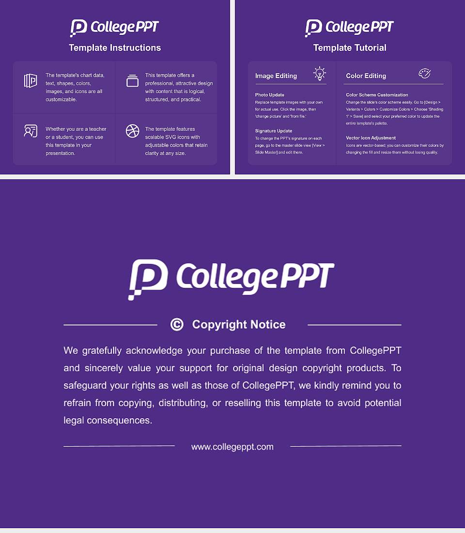 University of Mary Hardin-Baylor Course/Courseware Creation PPT Template4:3 ratio PPT effect preview image5
