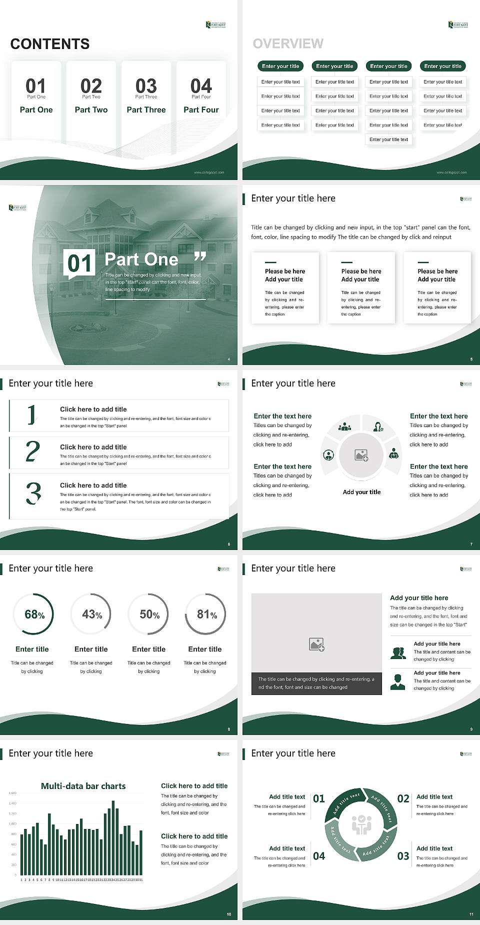 University of Maine at Fort Kent Lecture Sharing and Networking Event PPT Template4:3 ratio PPT effect preview image2