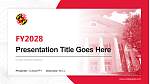 University of Maryland-College Park학술PPT 템플릿