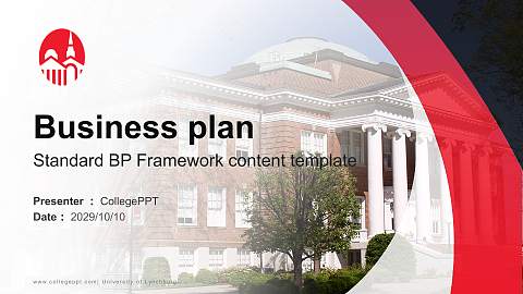 University of Lynchburg Competition/Entrepreneurship Contest PPT Template