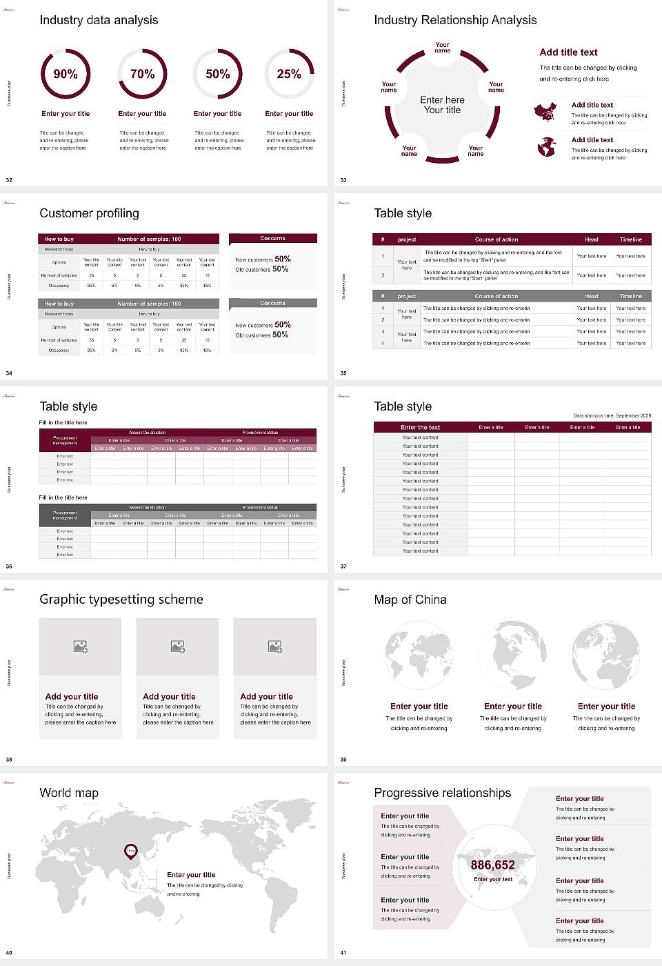 University of Maine at Farmington Competition/Entrepreneurship Contest PPT Template16:9 ratio PPT effect preview image5