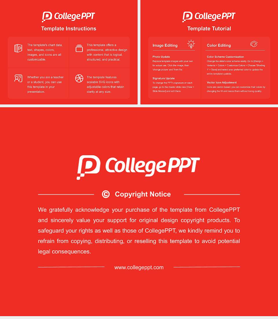 University of Hawaii at Hilo Course/Courseware Creation PPT Template4:3 ratio PPT effect preview image5