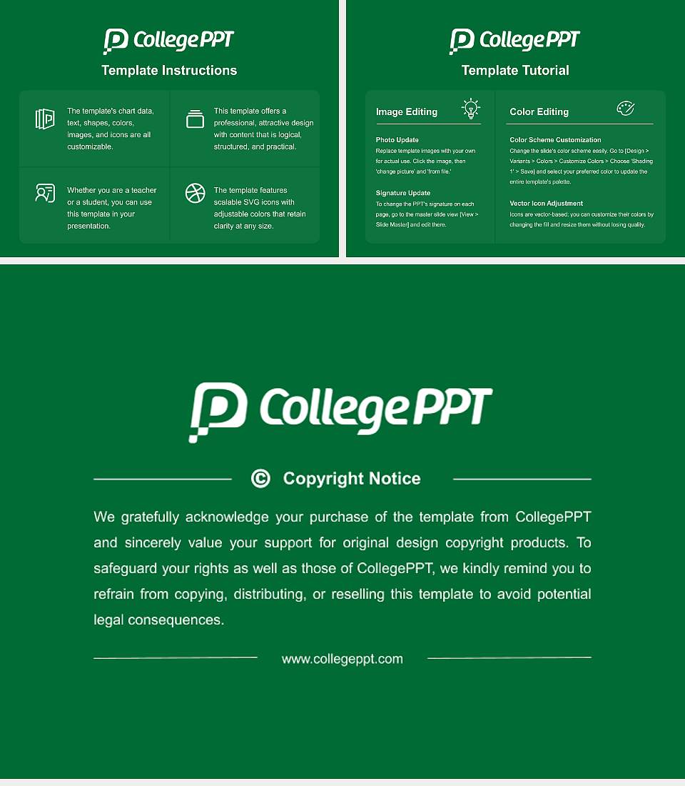 University of Guam Academic Presentation/Research Findings Report PPT Template4:3 ratio PPT effect preview image5