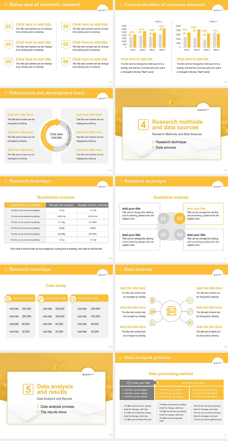 University of Maryland Global Campus Graduation Thesis Defense PPT Template4:3 ratio PPT effect preview image4