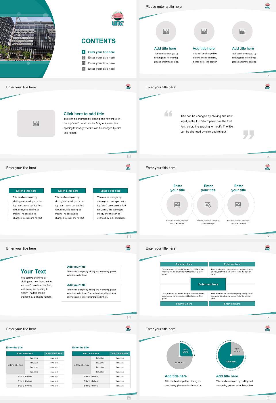 University of Management and Technology Course/Courseware Creation PPT Template16:9 ratio PPT effect preview image2