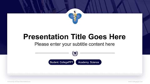 University of East-West Medicine National Scholarship Defense PPT Template