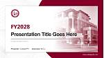 University of Louisiana at Monroe Academic Presentation/Research Findings Report PPT Template