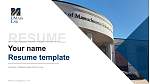 University of Massachusetts School of Law Resume PPT Template