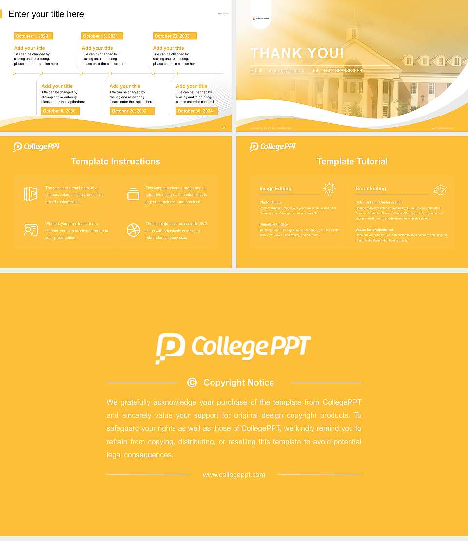 University of Maryland Global Campus Lecture Sharing and Networking Event PPT Template16:9 ratio PPT effect preview image4